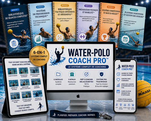Water-Polo Coach Pro (6 modules) + 5 bonus inclus