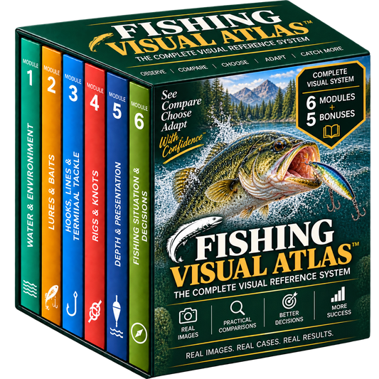 Fishing Visual Atlas™ (6 Modules) + 5 Bonus Included