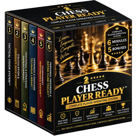 Chess Player Ready (6 Modules) + 5 Bonus Included
