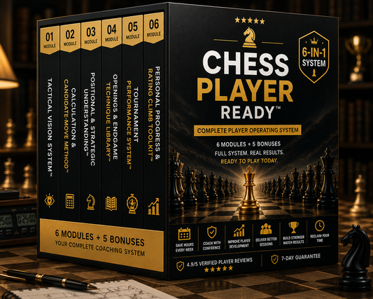 Chess Player Ready (6 Modules) + 5 Bonus Included