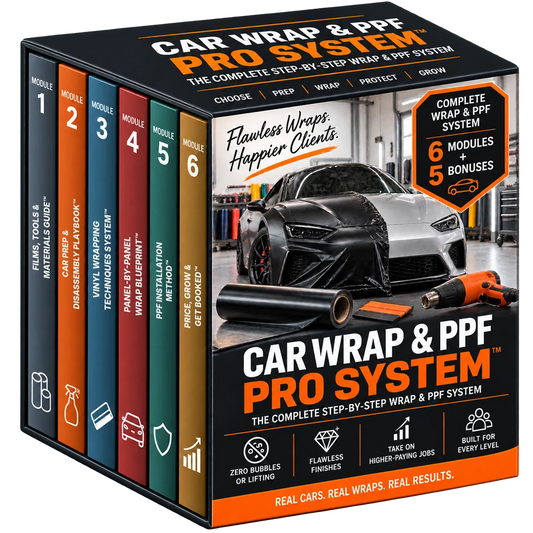 Car Wrap & PPF Pro System mockup
