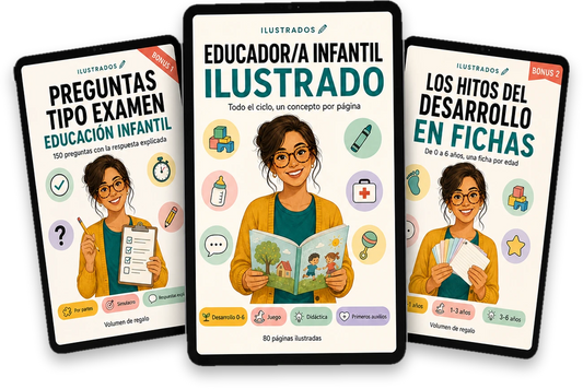 Educador/a Infantil Ilustrado
