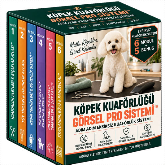 Köpek Kuaförlüğü Görsel Pro Sistemi