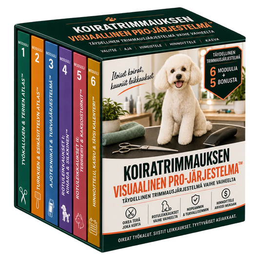 Koiratrimmauksen visuaalinen PRO-järjestelmä