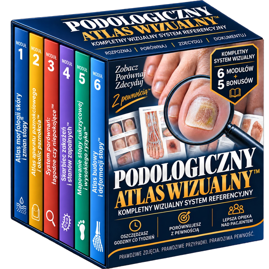 Podologiczny Atlas Wizualny™ – makieta