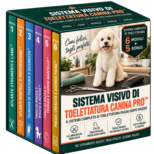Sistema Visivo di Toelettatura Canina PRO